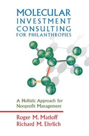 Cover of: Molecular Investment Consulting For Philanthropies