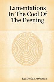 Cover of: Lamentations In The Cool Of The Evening