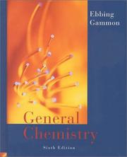 Cover of: Ebbing General Chemistry by Darrell D. Ebbing
