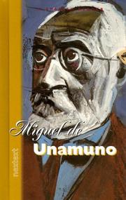 Cover of: Miguel de Unamuno by 