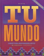 Cover of: Tu Mundo
