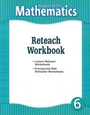 Cover of: HM Mathematics Reteach Workbook Grade 6