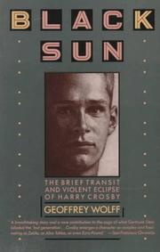 Cover of: Black Sun by Geoffrey Wolff