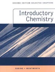 Cover of: General Chemistry, Custom Publication by Darrell D. Ebbing