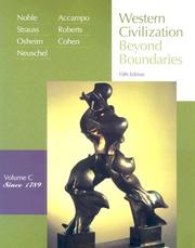 Cover of: Volume C: Since 1789: Volume of ...Noble-Western Civilization: Beyond Boundaries