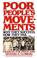 Cover of: Poor people's movements