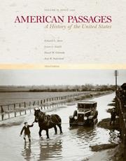 Cover of: American Passages, V.II by Edward L. Ayers, Lewis L. Gould, David M. Oshinsky, Jean R. Soderlund
