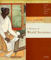Cover of: A History of World Societies, Volume 2: Since 1500 with Other