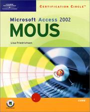 Cover of: Certification Circle: Microsoft Office Specialist Access 2002 - Core (Illustrated (Thompson Learning))