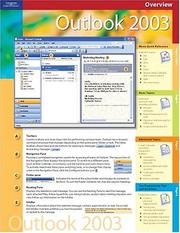 Cover of: Outlook 2003 Overview: Coursecard