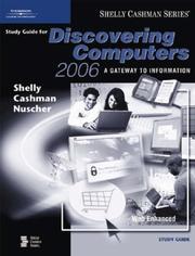 Cover of: Discovering Computers 2006 by David Nuscher, Gary B. Shelly, Thomas J. Cashman