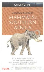 Cover of: Mammals of Southern Africa