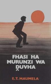 Cover of: Fhasi Ha Murunzi WA Duvha