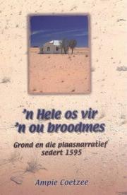 Cover of: n Hele OS Vir 'n Ou Broodmes by Ampie Coetzee