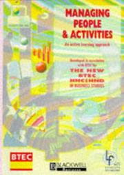 Cover of: Managing People and Activities: An Active Learning Approach (Open Learning Foundation)