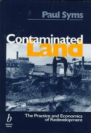 Cover of: Contaminated Land: The Practice and Economics of Redevelopment