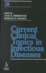 Cover of: Current Clinical Topics in Infectious Diseases