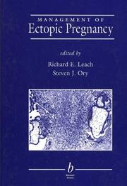 Cover of: Management of Ectopic Pregnancy by Richard E. Leach