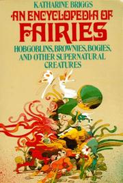 Cover of: Encyclopedia of Fairies | Katharine Briggs