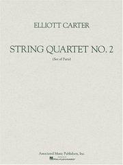 Cover of: String Quartet No. 2 (1959): Set of Parts