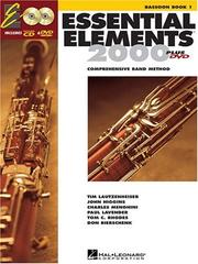 Cover of: Essential Elements 2000 by Hal Leonard Corp., Hal Leonard Corp.