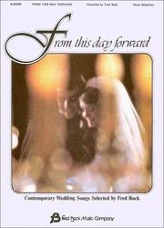 Cover of: FROM THIS DAY FORWARD VOCAL