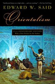Cover of: Orientalism