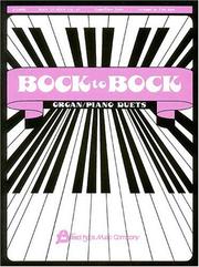 Cover of: Bock to Bock (Piano-Organ Duets, Vol. 2)