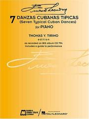Cover of: 7 Danzas Cubanas Tipicas by Thomas Tirino