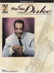 Cover of: Play the Duke by Duke Ellington, Duke Ellington