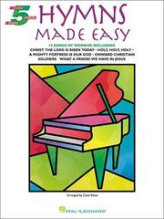 Cover of: Hymns Made Easy: Five-Finger Piano