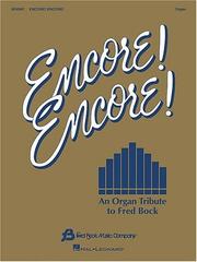 Cover of: Encore! Encore!: Organ