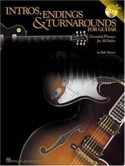 Cover of: Intros, Endings and Turnarounds for Guitar: Essential Phrases for All Styles