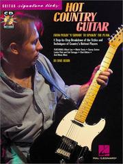 Cover of: Hot Country Guitar