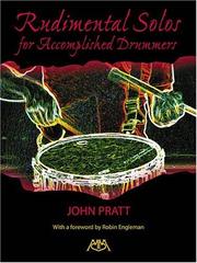 Cover of: Rudimental Solos for Accomplished Drummers