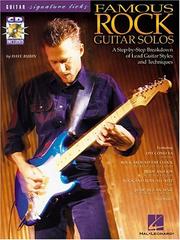 Cover of: Famous Rock Guitar Solos | Dave Rubin