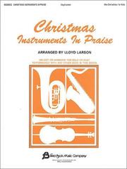 Cover of: Christmas Instruments in Praise | Lloyd Larson