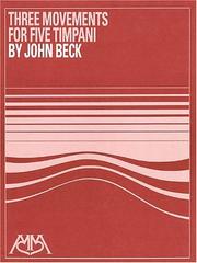 Cover of: Three Movements by John Ness Beck