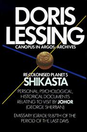 Cover of: Shikasta by Doris Lessing