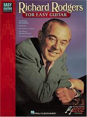 Cover of: Richard Rodgers for Easy Guitar: Easy Guitar with Notes and Tab