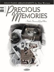 Cover of: Precious Memories