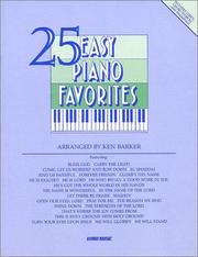 Cover of: 25 Easy Piano Favorites