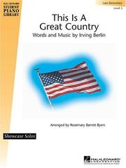 Cover of: This is a Great Country by Irving Berlin