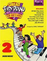 Cover of: Great Easy Piano Songs For God's Kids Level 2 Supplemental