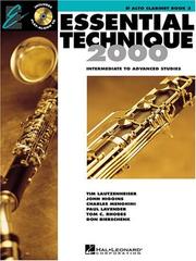 Cover of: Essential Technique 2000 | Various