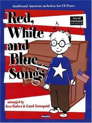 Cover of: Red, White and Blue Songs: Arranged for Big-Note Piano