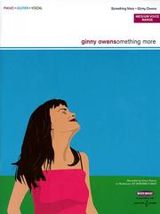 Cover of: Ginny Owens - Something More by Ginny Owens