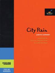 Cover of: City Rain