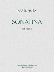 Cover of: Sonatina: Piano Solo