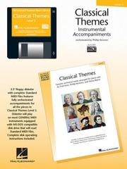 Cover of: Classical Themes - Level 3 - GM Disk | Phillip Keveren